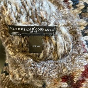 Peruvian connection 100% wool leg warmers
